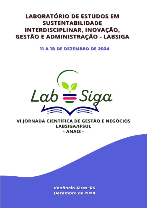 					Visualizar v. 6 (2025):                                          Anais da VI Jornada Científica de Gestão em Negócios e Sustentabilidade/LABSIGA
				