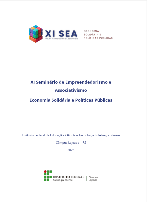 					Visualizar v. 1 n. 11 (2025): XI SEA Seminário de Empreendedorismo e Associativismo 
				
